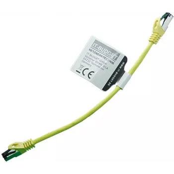 IT-BUDGET Full Copper Premium Patch Cable - Flex AWG 26 - Cat.8.1 - 2000 MHz - Halogen-Free - PoE+ - 40 Gbit - Yellow - 0.5 m (90ITBFLEX81PK050Y)
