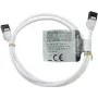 IT-BUDGET Full Copper Premium Patch Cable - Slim AWG 28 - Cat.8.1 - 2000 MHz - Halogen-Free - PoE+ - 40 Gbit - White - 1.5 m (90ITBSLIM81PK15W)