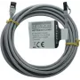 IT-BUDGET Full Copper Premium Patch Cable - Slim AWG 28 - Cat.8.1 - 2000 MHz - Halogen-Free - PoE+ - 40 GBit - Grey - 5 m (90ITBSLIM81PK5G)