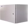 RESISTER 19-Inch Network Cabinet Pro - IP66 for Outdoor & Industrial - Solid Metal Door - 7U - 600x400 mm - Light Grey (90RR19WV74MG)