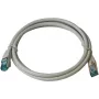 IT-BUDGET Premium Patch Cable Cat.6A 500 MHz LSZH PoE+ AWG 26/7 Grey 2 m