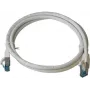 IT-BUDGET Full Copper Premium Patch Cable - Cat.6A - 500 MHz - Halogen-Free - PoE+ - AWG 26/7 - White - 30 m