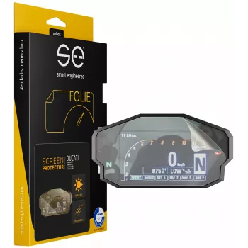 smart.engineered SE-DCP-2-0102-0029-1-M Display Protection Film for Ducati Panigale 899/959/1199/1299 - Transparent