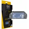 smart.engineered SE-DCP-2-0102-0078-1-M Display Protection Film for Motorcycle Instrument Cluster - Transparent - 2 Pack