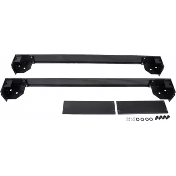 Rockstable 19 Inch Rack Base with Casters - Black - SPCC Steel - 600 mm x 1200 mm