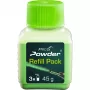 PICA-MARKER Pica Powder Refill Powder for Pica-Dry Automatic Pencil, 8 Pieces, 2.8 mm, 2B, Black