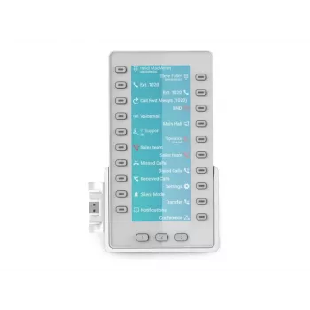 Snom 4794 D8C Corded IP Phone, White