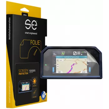 smart.engineered SE-DCP-2-0102-0201-1-M Display Protection Film for Yamaha Tracer GT+ 2023 Cockpit - Transparent