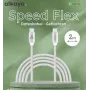 ALKAYA Speed Flex USB-C to USB-C Cable 2 m White (CL-60031)