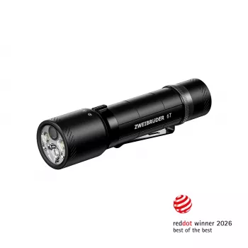 Zweibrüder ZB6T LED Rechargeable Flashlight 3000 Lumens USB-C