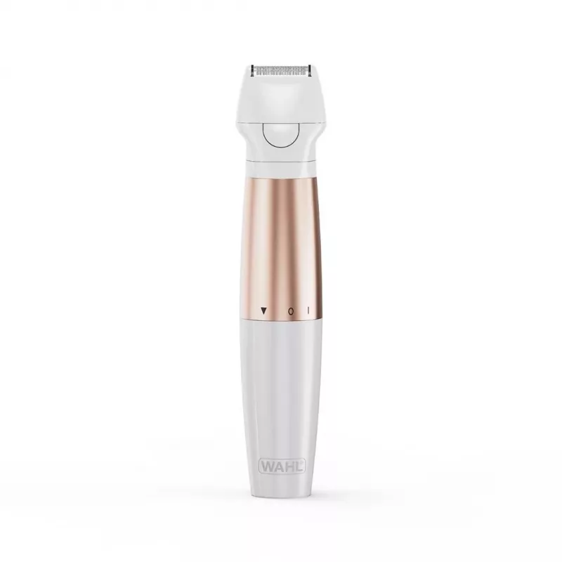 Wahl TRIM and SHAVE 3028668 Bikini Trimmer, Rechargeable, Wet & Dry, White/Pink