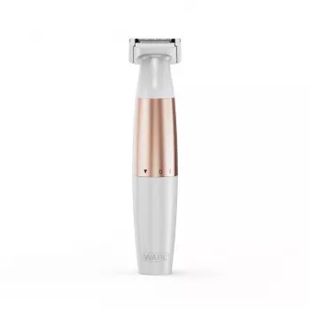 Wahl TRIM and SHAVE 3028668 Bikini Trimmer, Rechargeable, Wet & Dry, White/Pink