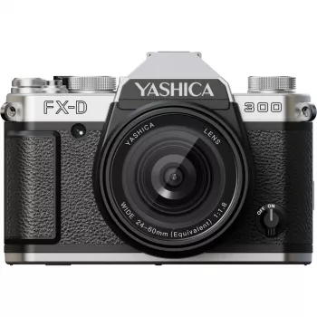 Yashica FX-D 300 35mm SLR Film Camera (Black)