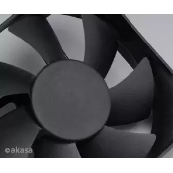 Akasa AK-181BK-S 80mm Black Case Fan - 20.21 dB