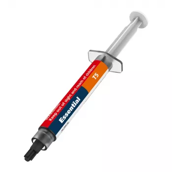 Akasa T5 Essential Thermal Paste - 4 W/m·K - Grey - 0.07 °C/W - 2.6 g/cm³ - -50 to 220 °C