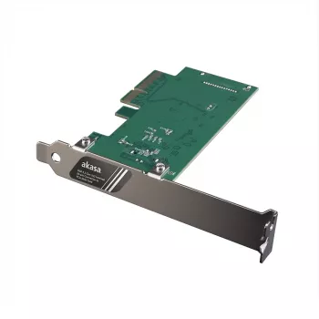 Akasa AK-PCCU3-08 USB Type-C PCIe Low Profile PCIe 3.0 SATA 15-Pin PC
