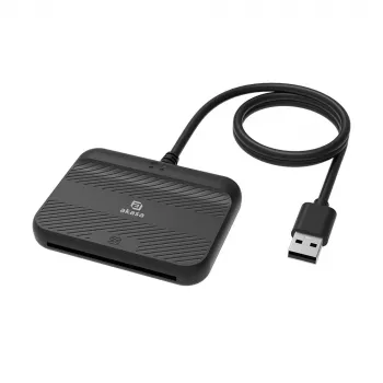Akasa External Electronic ID and SmartCard Reader I2C Memory Card SLE4418 SLE4428