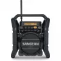 Sangean U-5 DBT (Utility 50) Black - DAB+/FM Portable Radio with Bluetooth, IP64, 7W RMS