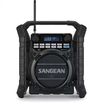 Sangean U-4 DBT+ (Utility 40) Portable DAB+/FM Radio with Bluetooth, Black
