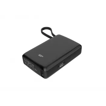 Silicon Power CP10 10000mAh PD USB-A 2xUSB-C Power Bank, Black