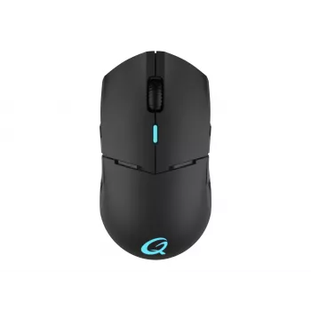 QPAD DX-900 Wireless Optical Gaming Mouse - 8 Buttons, 12000 DPI, Ambidextrous, RGB