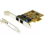 EXSYS EX-6072-3 Network Adapter - PCIe Low-Profile - Gigabit Ethernet