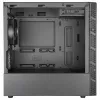 Cooler Master MasterBox MB400L Micro-ATX Mini Tower, Steel, Solid Side Panel, No PSU