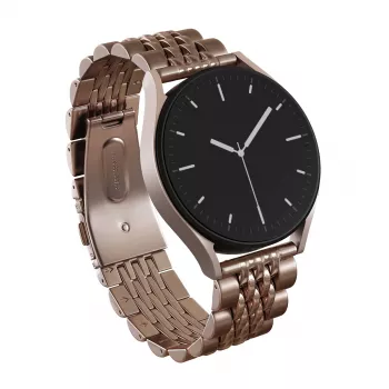 BURGA Metal Bracelet Chic Royal Universal Watch Strap 20 mm Rose Gold