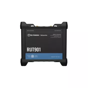 Teltonika RUT900 3G Wireless Router - Black - 4-Port Ethernet - 802.11b/g/n - Single Band 2.4 GHz