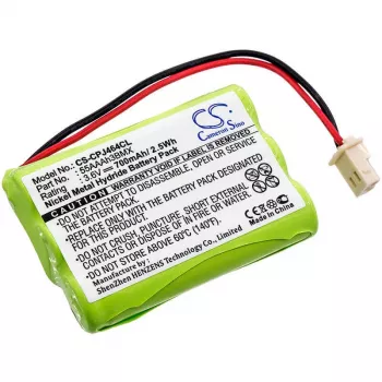 CAMERON SINO Replacement Battery Pack for Cordless Phones, 3.6V 600mAh Ni-MH (CS-CPJ464CL)