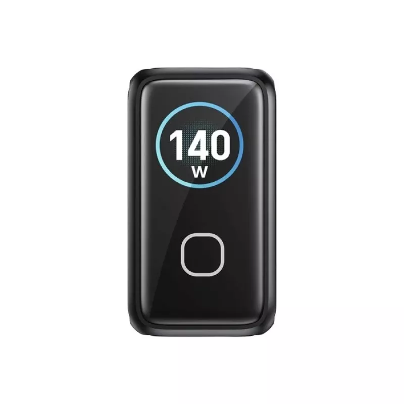 UNITEK GaN Charger with Display 140W 3xUSB-C 1xUSB-A PD3.0 QC4.0 Black