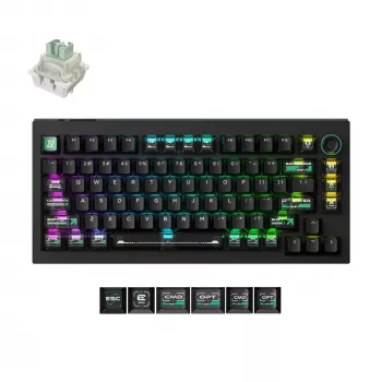 Keychron L5W-W1 Lemokey Magnetic Cyber 75% Hall Effect Gaming Keyboard