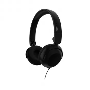 Philips TAH2100BK/00 On-Ear Wired Headphones, Black
