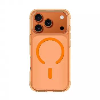 AMAZINGTHING Minimal Case for iPhone 17 Pro Compatible with MagSafe - Orange