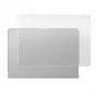 AMAZINGTHING Titan Hardshell Case for MacBook Air M5 13.6 inch, Transparent