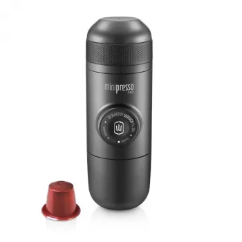WACACO Minipresso NS Portable Espresso Machine for Nespresso Capsules, Black