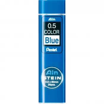 Pentel Ain Stein Colour Lead 0.5 mm Blue 20 Leads