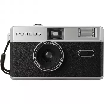 KODAK Pure 35 Black 35mm Single Use Camera with Flash