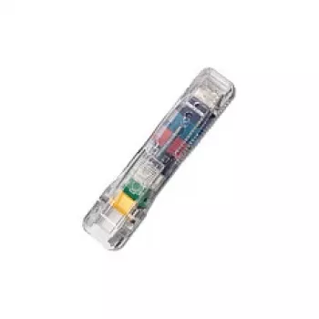 Rapesco Supaclip 40 Dispenser - Black/Silver - 40 Sheet Capacity - 8 Clips Included