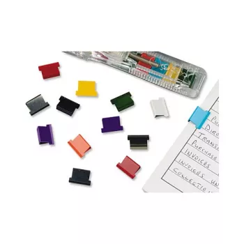 Rapesco 50 Supaclips Assorted 1.6 cm