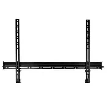 B-TECH BTV521 Fixed Wall Mount for 32-65 inch Screens, Black, 70kg Capacity, VESA 75x75 to 600x400