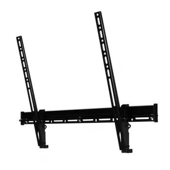 B-TECH BTV521 Fixed Wall Mount for 32-65 inch Screens, Black, 70kg Capacity, VESA 75x75 to 600x400