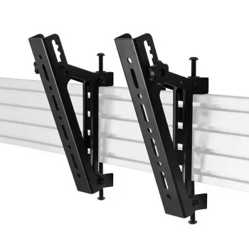 B-TECH BT8390-VESA200T/B Mounting Rails - 70kg (Pair) Black