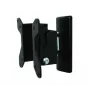 B-TECH BT7518/B Fixed Wall Mount for 10-23 inch Screens, VESA 75x75/100x100, 20kg Capacity, Black