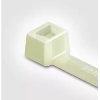 HellermannTyton T120L Standard Cable Tie, Polyamide 6.6, Natural, 760 mm Length, 7.6 mm Width, 100 Pieces