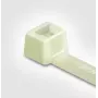 HellermannTyton T120L Standard Cable Tie, Polyamide 6.6, Natural, 760 mm Length, 7.6 mm Width, 100 Pieces