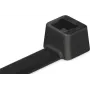HellermannTyton UB200C-B-PA66-BK Cable Tie 200x4.6mm Black (100 Pack)