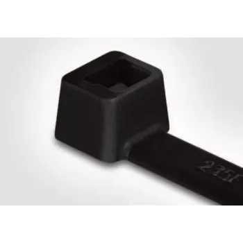 HellermannTyton UB385C-B Standard Cable Tie, Black, 390mm x 4.6mm, 100 Pack