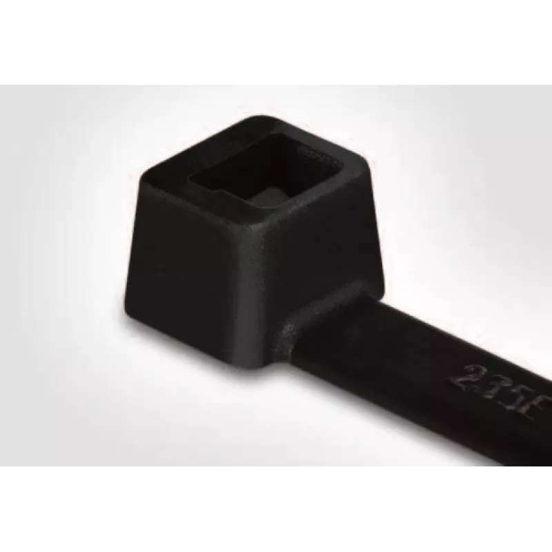 HellermannTyton UB385C-B Standard Cable Tie, Black, 390mm x 4.6mm, 100 Pack