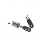 Ergonomic Solutions SpacePole Kensington T-Bar Lock for MultiClip - Silver/Black